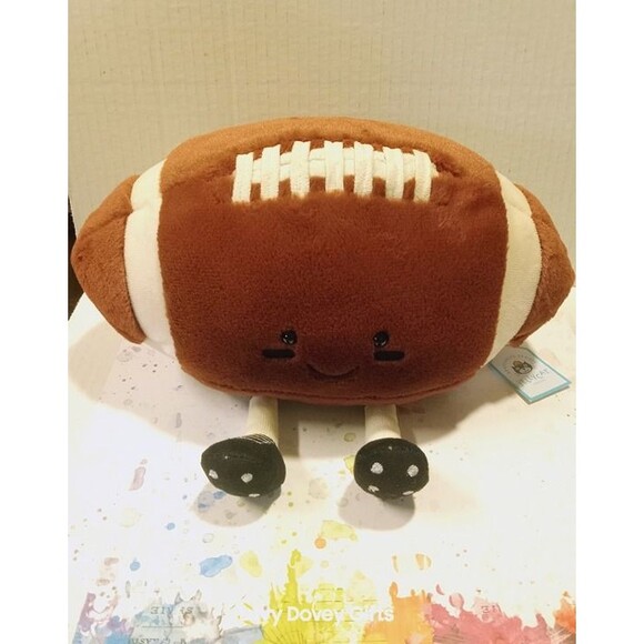 Jellycat Other - NWT Jellycat Amuseables Sports Football HTF!! AUTHENTICITY GUARANTEED